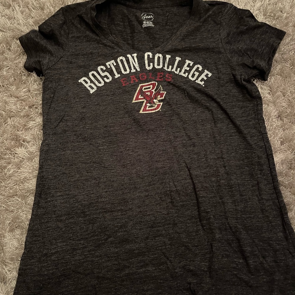 Boston College T shirt with tags
